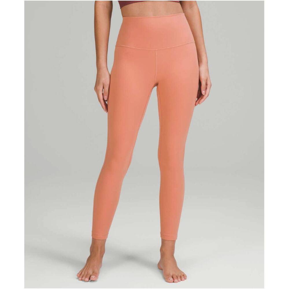 8 M 25" 25 inch inseam Lululemon Align High-Rise Pant Peach Pink Savannah Nulu